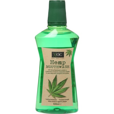 Xoc Hemp Mouthwash s konopným extraktem 500 ml