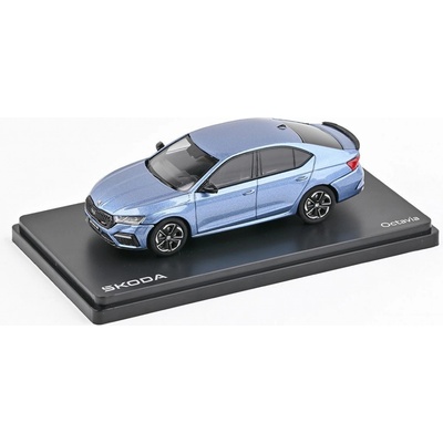 Abrex model Škoda Octavia IV RS 2020 Modrá Water Metalíza 1:43