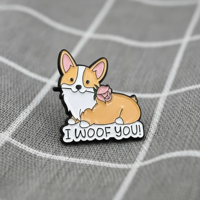 Pinarna Pejsek s růžičkou I woof you Hafíkuji tě