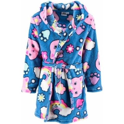 SunCity Župan modrý dívčí s kapucí, Gábinin kouzelný domek – Zboží Dáma