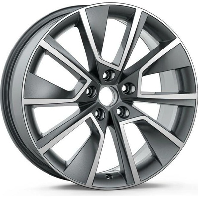 Škoda BRAGA 7,5x18 5x112 ET48 anthracite metallic