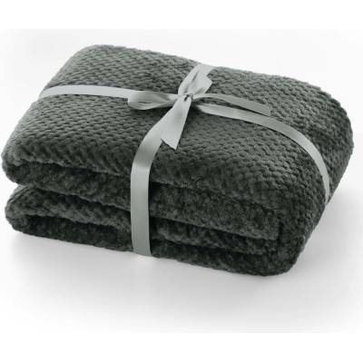 DecoKing Tmavosivá deka mikrovlákno Henry 200x150