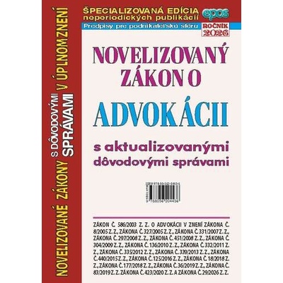Novelizovaný zákon o advokácii 7/2026