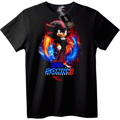 NOONEBRAND Тениска Sonic 3 Shadow Официална - XS, White