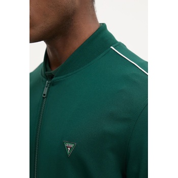 GUESS Суичър Guess мъжки в зелено с изчистен дизайн M5YQ04 KCBR2 (M5YQ04.KCBR2)