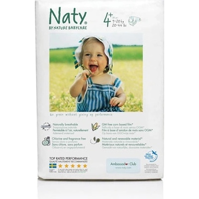 Naty Nature Babycare Maxi+ 9-20 kg 30 ks