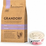 Grandorf|Yogupet Grandorf Turkey Mini 1 кг + Yogupet Chia - Комплект, подходящ за кастрирани мини породи, с храна с пуешко и йогурт с чия