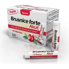 Brusnice forte Akut SALUTEM roztok v ampulkách + D-Manóza 10 x 25 ml 250 ml