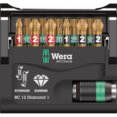 Wera Bit-Check 12 Diamond 1 05057421001