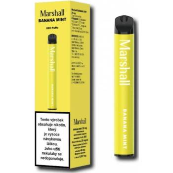 Marshall Banana Mint 20 mg 600 poťahov 1 ks