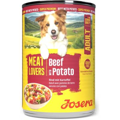 Josera Meatlovers Menu Говеждо с картофи 400g