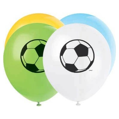 UNIQUE Latexové balóniky futbal 26 cm