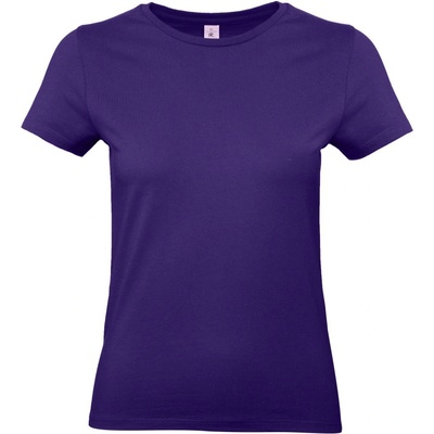 B&C Collection B&C 190 / Дамска тениска от плътен памук - сияещо лилаво XS (01004Tu3800)