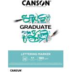 Canson Graduate Lettering Marker Graduate Скицник 20 A4 180 g (C31250P026)
