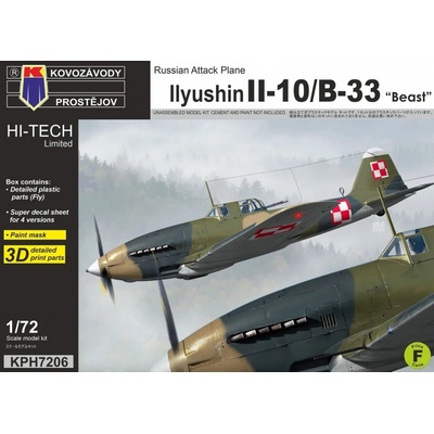 Kovozávody Prostějov Ilyushin Il 10/B 33 “Beast” 1:72