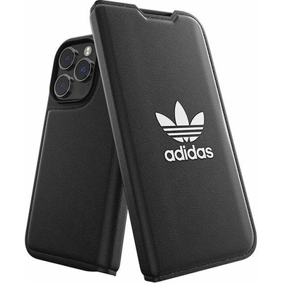 Adidas Калъф Adidas OR Booklet Case BASIC за iPhone 14 Pro 6.1", черен / черно-бял, 50182 (AD000069-0)