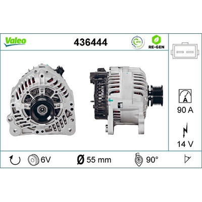 Alternátor VALEO 436444