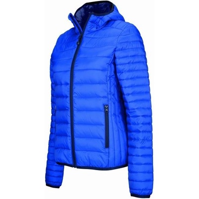 KARIBAN VINTAGE DOWN JACKET Dámska zimná bunda light royal blue