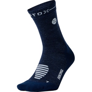 STOX Energy Socks Дамски мериносови чорапи STOX Energy Socks Women's Hiking Merino Ankle Socks Merino socks - Blue / Light Grey - размер 38-40 (EU) (207-2117-0112)