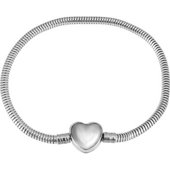 Linda's Jewelry náramok DIY Srdce Klip chirurgická oceľ INR170