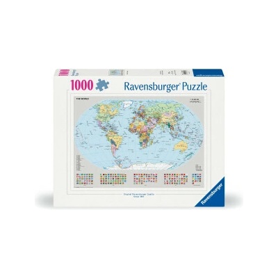 Ravensburger Politische Weltkarte 1000 dielov