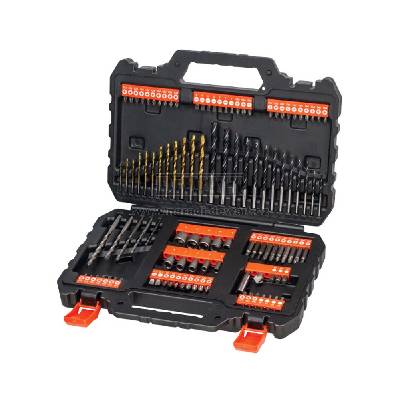 Комплект от 109 бормашини, битове и вложки black+decker a7200 (a7200)