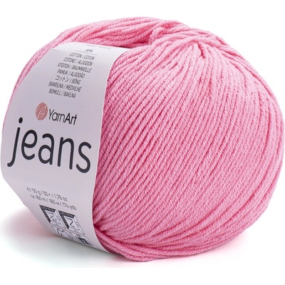 Yarn Art příze YarnArt Jeans 78 fresiově růžová
