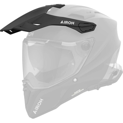 Kšilt pro přilbu COMMANDER 2, AIROH (Color - černý matný) AIROH M142-2207