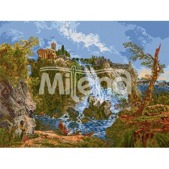 Milena Style Водопад - гоблен със схема конци Ariadna 1: 1