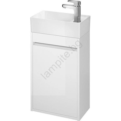 Cersanit S924-001 - Шкаф за баня под мивка CREA 39, 2x21, 5 см бял (CS0134)