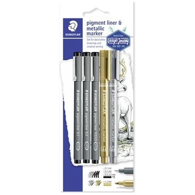 Staedtler Pigment Liner 308 5 ks