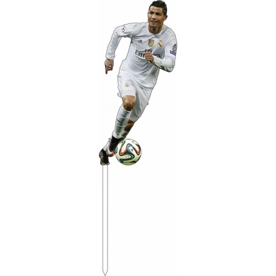 Zápich - Futbalista Ronaldo (Real Madrid) - s paličkou - Obrázok