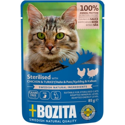 Bozita Sterilised kuraciecí a krůtí 85 g