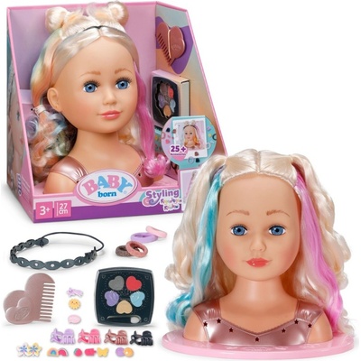 Zapf Creation BABY born Česací hlava Carla – Sleviste.cz
