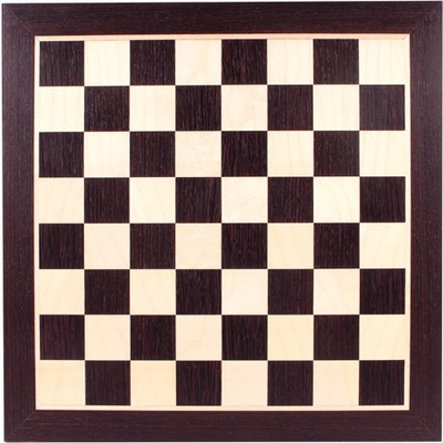 Šachová deska wenge/javor s notací číslo 5 - 48x48 cm, pole 50 mm – Zboží Dáma