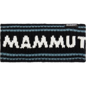 Mammut Лента за глава Mammut Mammut Retro Headband - Black / White - размер One Size (904-6877-0111)