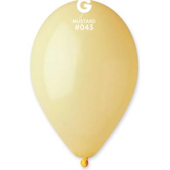 Image 1 of Gemar Пастелно бебешкожълт балон 26см