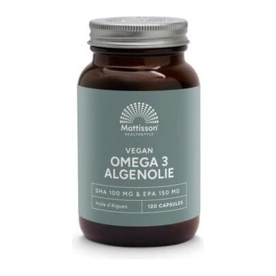 Mattisson Healthstyle Vegan Omega 3 Algenolie, 60 капсули, Mattisson Healthstyle (MT1465)