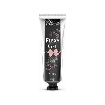 Elisium Flexy Gel Nail Prelocking Gel Milky 25g