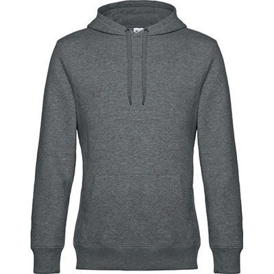 B&C unisex mikina WU02K Heather Mid grey
