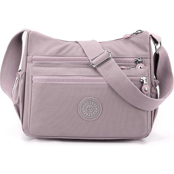 Розова дамска чанта от тестил - Vana