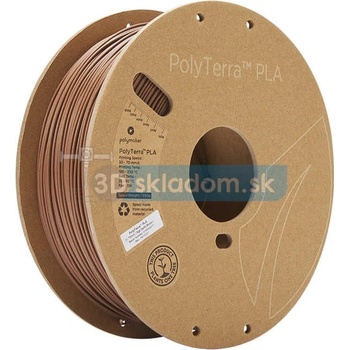 Polymaker PLA PolyTerra HNEDÁ 1,75mm 1 kg