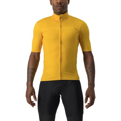 Castelli Pro Thermal Mid SS Goldenrod