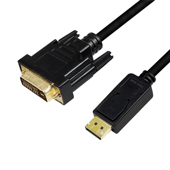 LogiLink DisplayPort kábel DP/M DVI/M 1080p 3m fekete (CV0132) (CV0132) (CV0132) (CV0132)