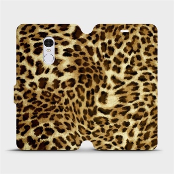 Pouzdro Mobiwear parádní flip Xiaomi Redmi Note 4 Global - VA33P Leopardí vzor