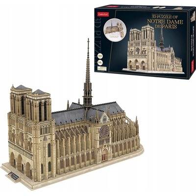 CubicFun 3D puzzle Katedrála Notre-Dame 293 ks – Zboží Dáma