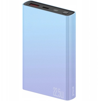 Proove Hyper Flux Plus SB10591 Power Bank 10000mAh 22.5W USB-A + USB-C Синьо (SB10591)