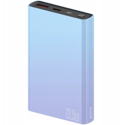 Proove Hyper Flux Plus SB10591 Power Bank 10000mAh 22.5W USB-A + USB-C Синьо (SB10591)