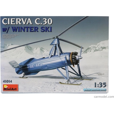 Miniart Avro Cierva C.30 Se-aea Airplane Winter Ski 1933 1:35