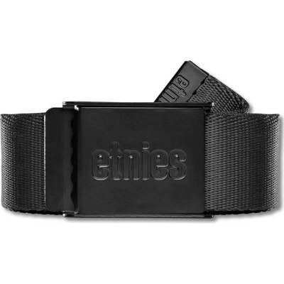 ETNIES pásek Wordmark Belt Black Black 003